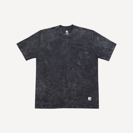 Oversized  Pocket T-Shirt Washed Black (NEW)