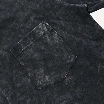 Oversized  Pocket T-Shirt Washed Black (NEW)