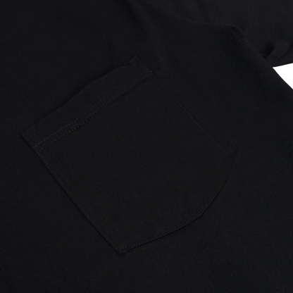 Oversized  Pocket T-Shirt Black (NEW)