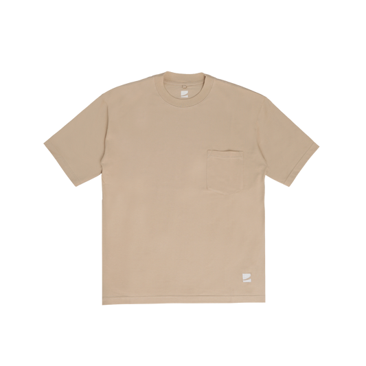Oversized  Pocket T-Shirt Beige (NEW)