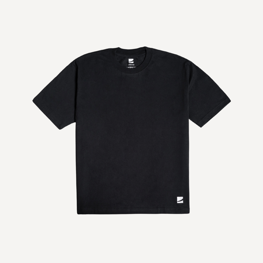 Oversized T-Shirt 20s Black – SUNDAYMOB