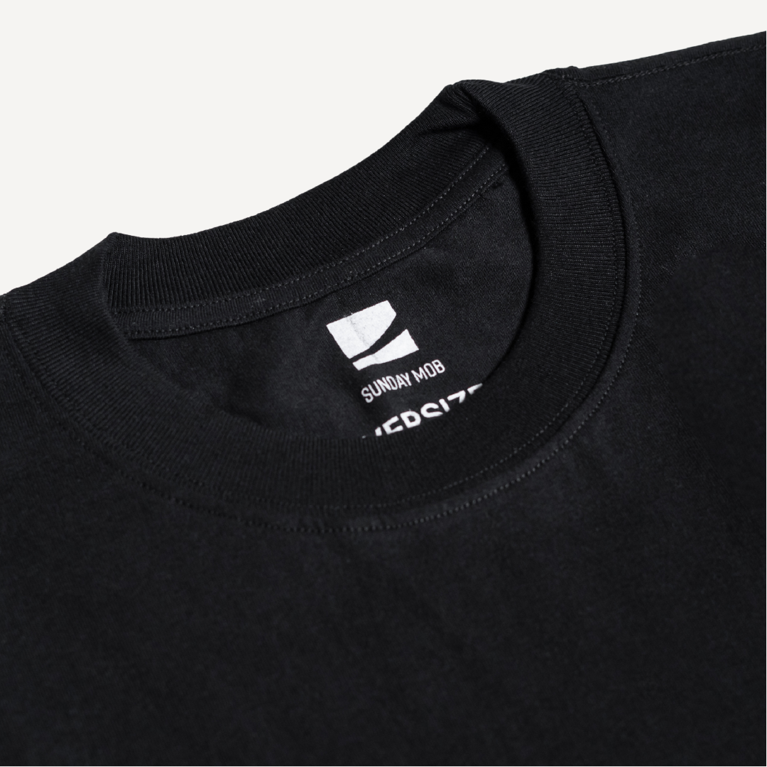 Oversized T-Shirt 20s Black