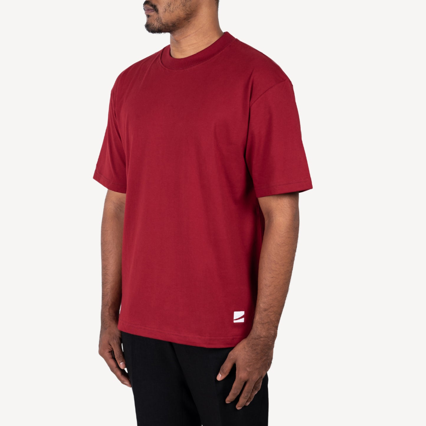 Oversized T-Shirt 20s Maroon