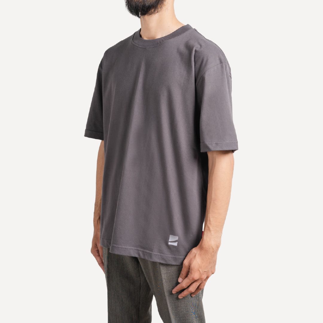 Oversized T-Shirt 20s Dark Grey