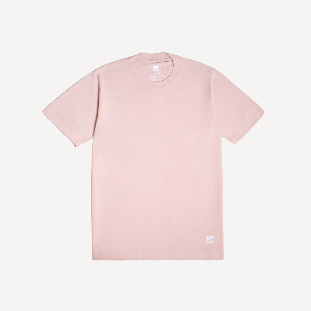 Dusty Pink Regular Fit Tshirt