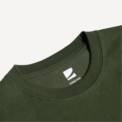 Dark Green Regular Fit Tshirt