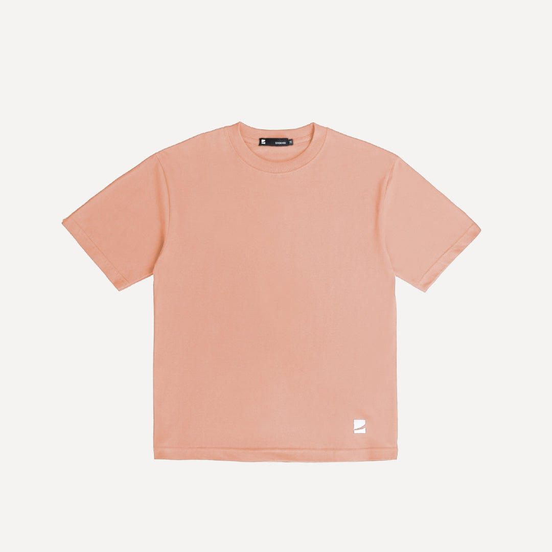 Oversized T-Shirt 24s Dusty Peach