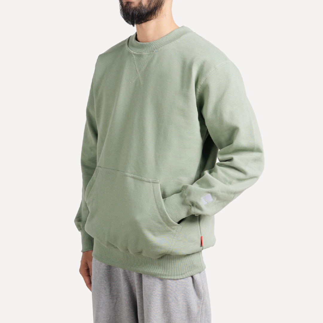 Crewneck Sweatshirt Light Green