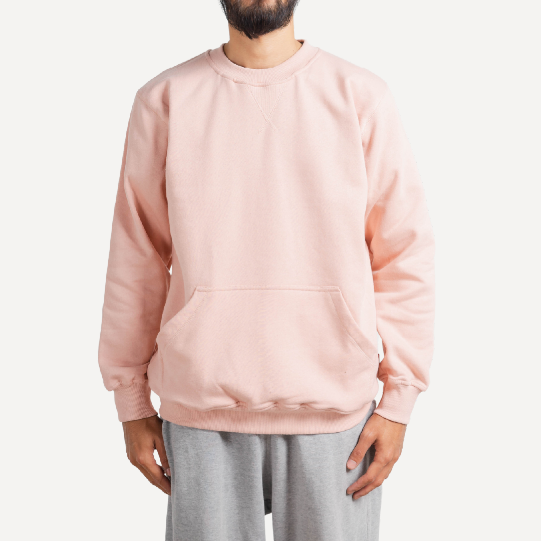 Crewneck Sweatshirt Blush Orange